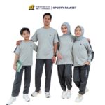 Sporty Fam Set Grey