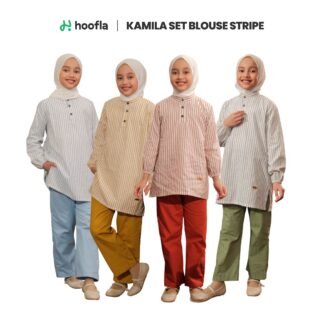 Kamila Set  Blouse Stripe